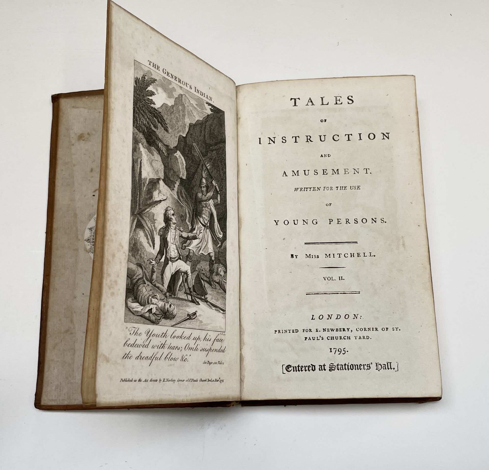 SCARCE EARLY CHILDREN'S BOOK. 'Tales of Instruction and Amusement written for the use of Young - Image 17 of 24