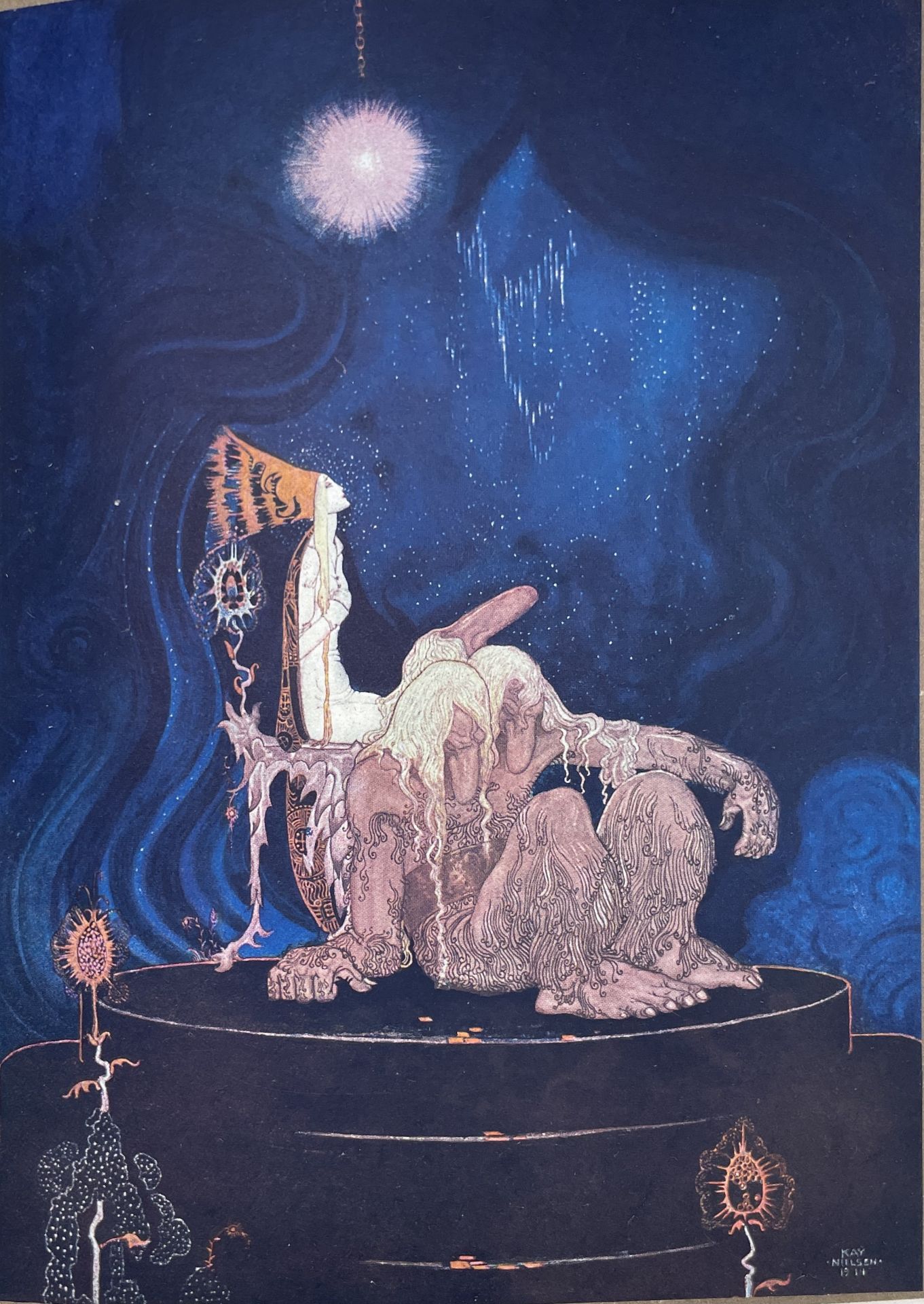 KAY NIELSEN ILLUSTRATIONS. 'East of the Sun and West of the Moon: Old Tales from the North.' - Image 28 of 29