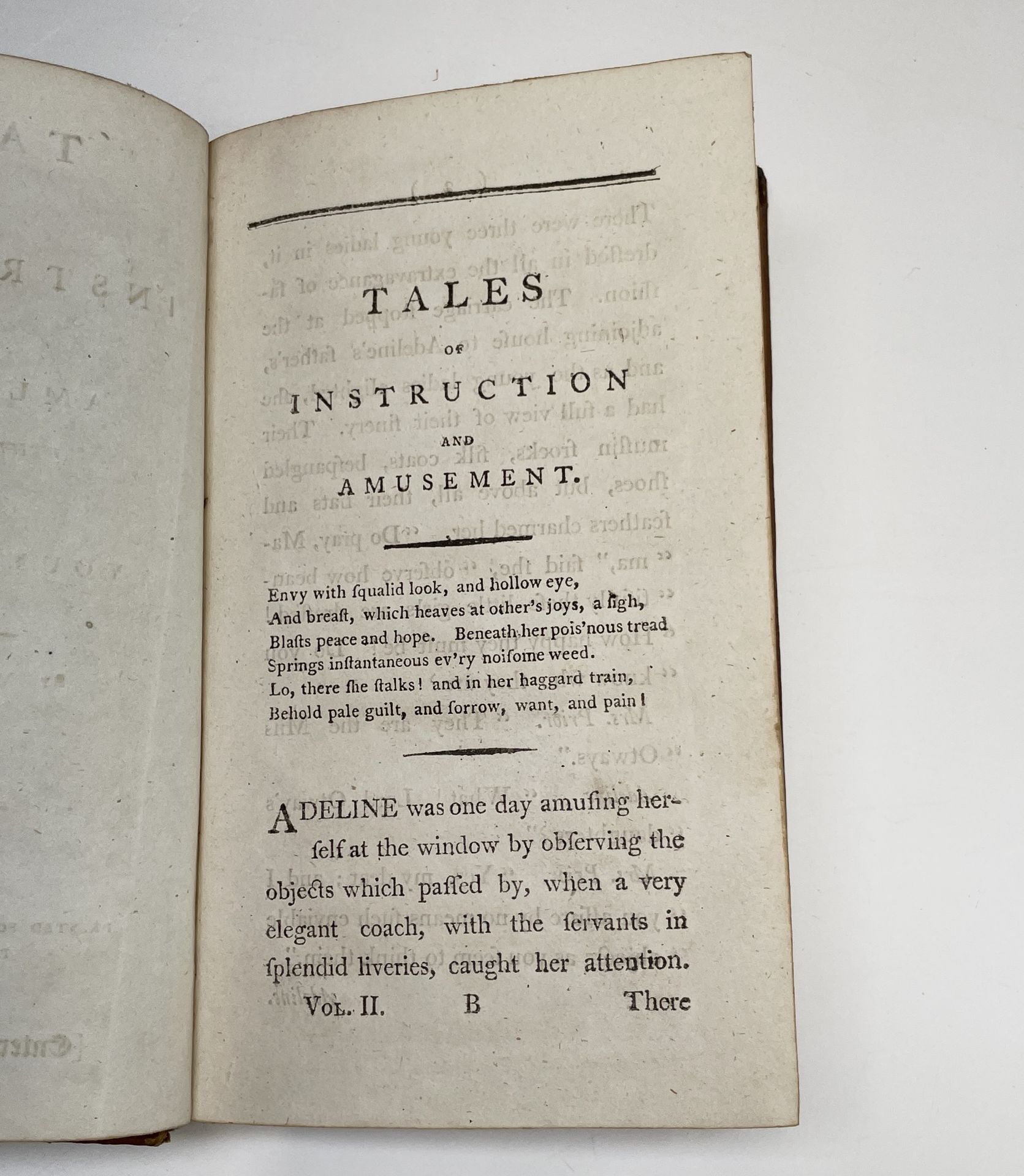 SCARCE EARLY CHILDREN'S BOOK. 'Tales of Instruction and Amusement written for the use of Young - Image 12 of 24
