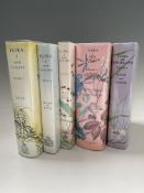 BOTANY. 'Flora of Nealand'. Five volumes, original cloth, unclipped dj's, P. D. Hasselberg,