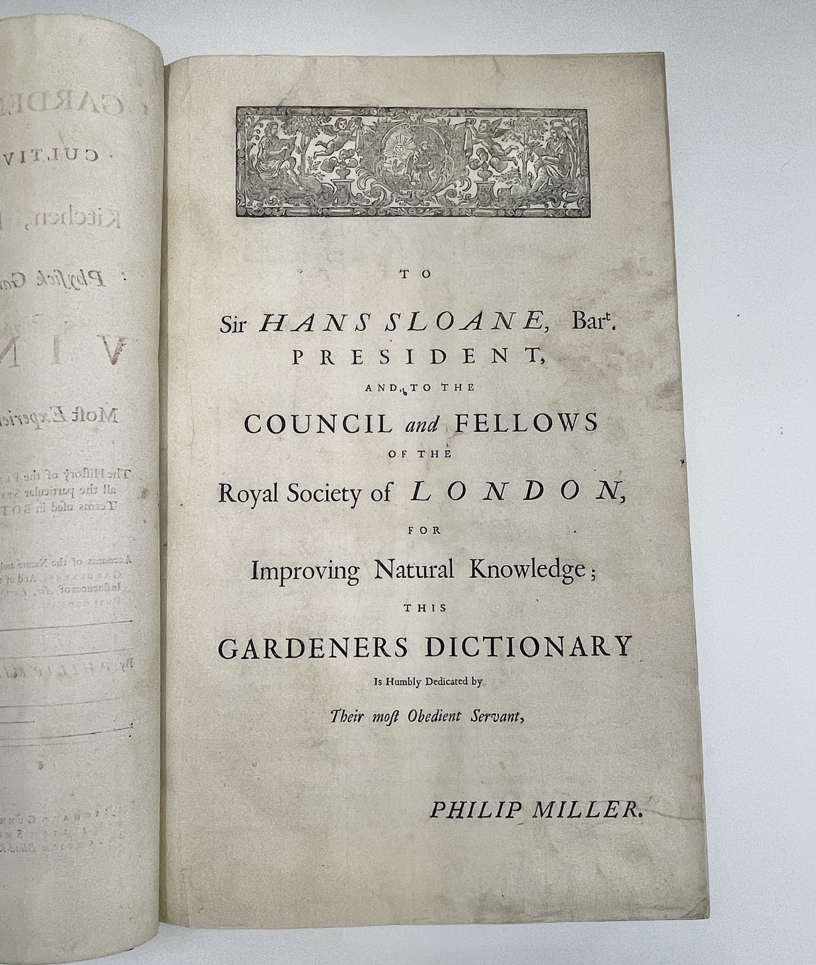 PHILIP MILLER. 'The Gardeners Dictionary: Containg the Method of Cultivating and Improving the - Image 10 of 10