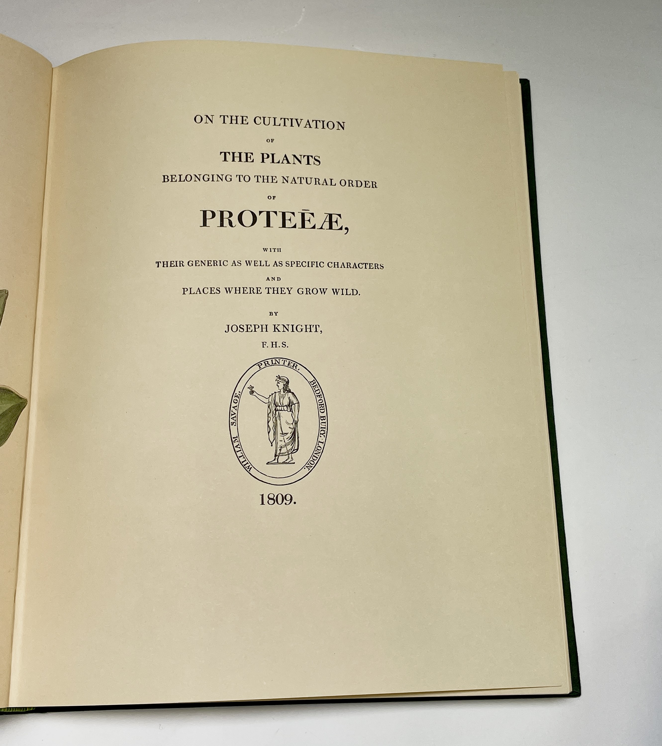 JOSEPH KNIGHT F.H.S, 'Horticultural Essays On The Natural Order Of Proteeae', hardback with - Image 18 of 26