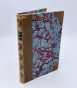 JOHN STUART MILL. 'Autobiography.' First edition, orig half calf, gilt, chip to top of spine else vg