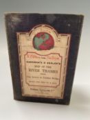 MAPS- 'The Oarsman & Anglers Map of the River Thames from the source to London Bridge.' Scale 1"