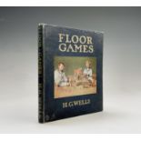 H. G. WELLS. 'Floor Games.' Photographic plates complete plus drawings by J R Sinclair, orig