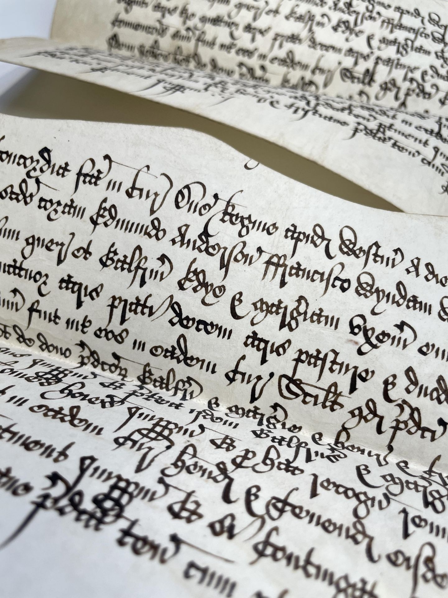 ENYS-GALPIN Two rare Elizabethan Indentures dated 1588. Condition: please request a condition report - Image 11 of 11