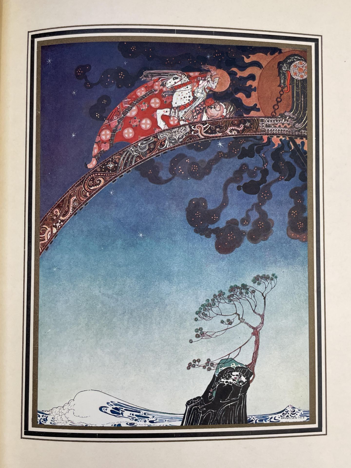 KAY NIELSEN ILLUSTRATIONS. 'East of the Sun and West of the Moon: Old Tales from the North.' - Image 6 of 29