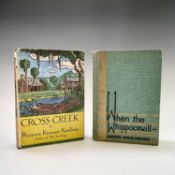 MARJORIE KINNAN RWALINGS. 'When the Whippoorwill.' Original cloth, Charles Scribner's Sons, New