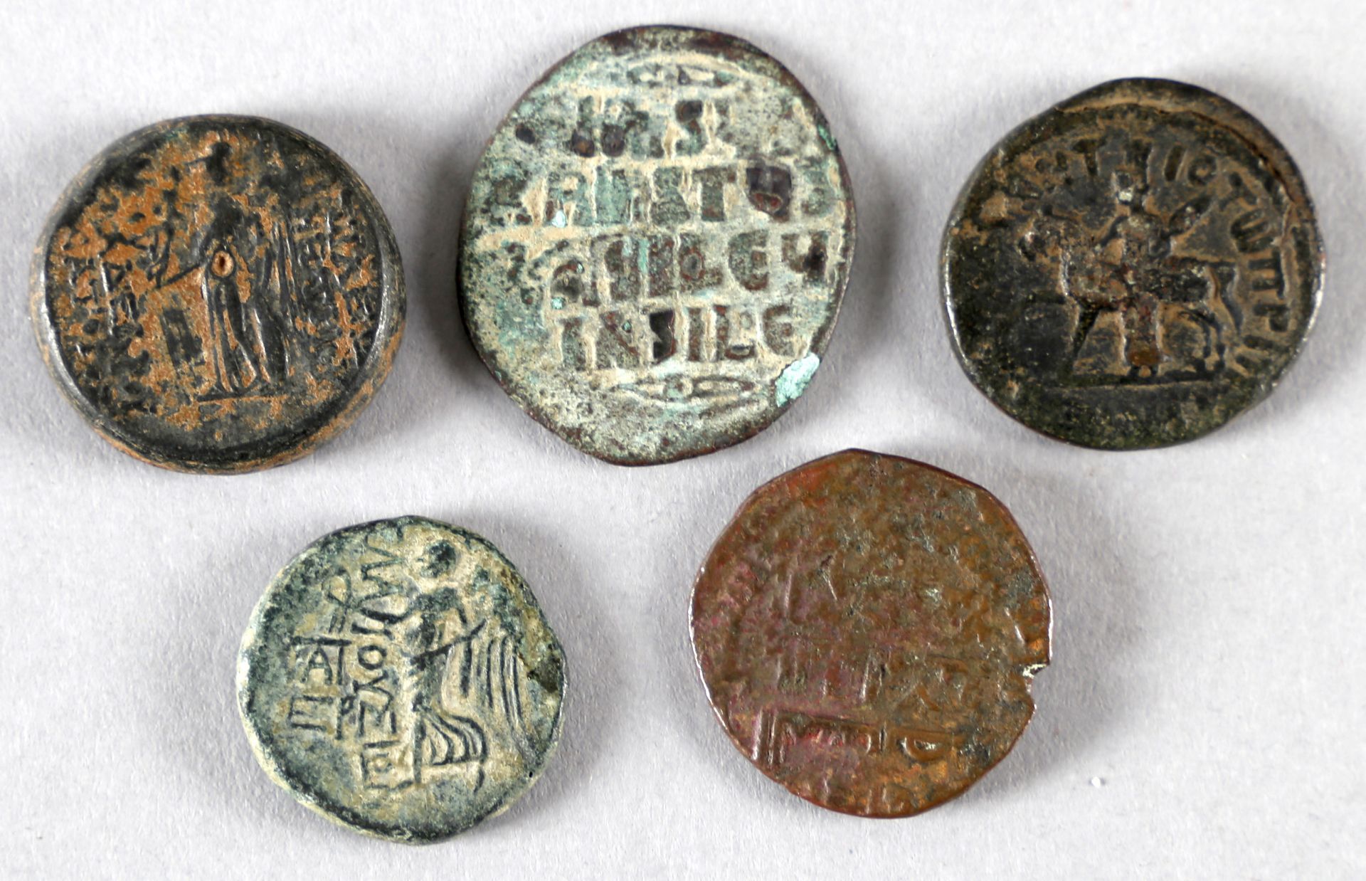 Konvolut aus 5 alten Münzen - Image 2 of 2