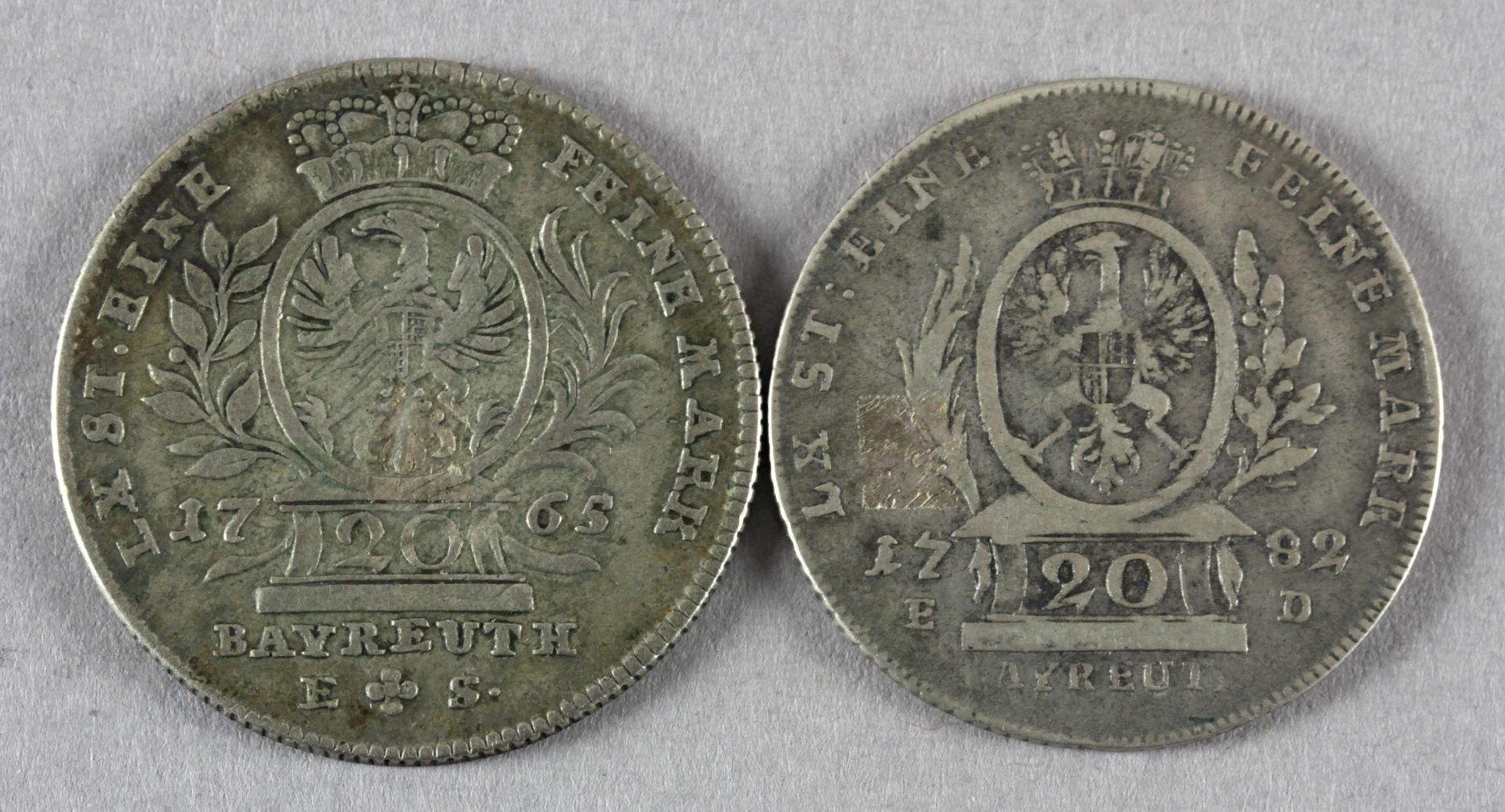 2 Münzen Bayreuth - Image 2 of 2