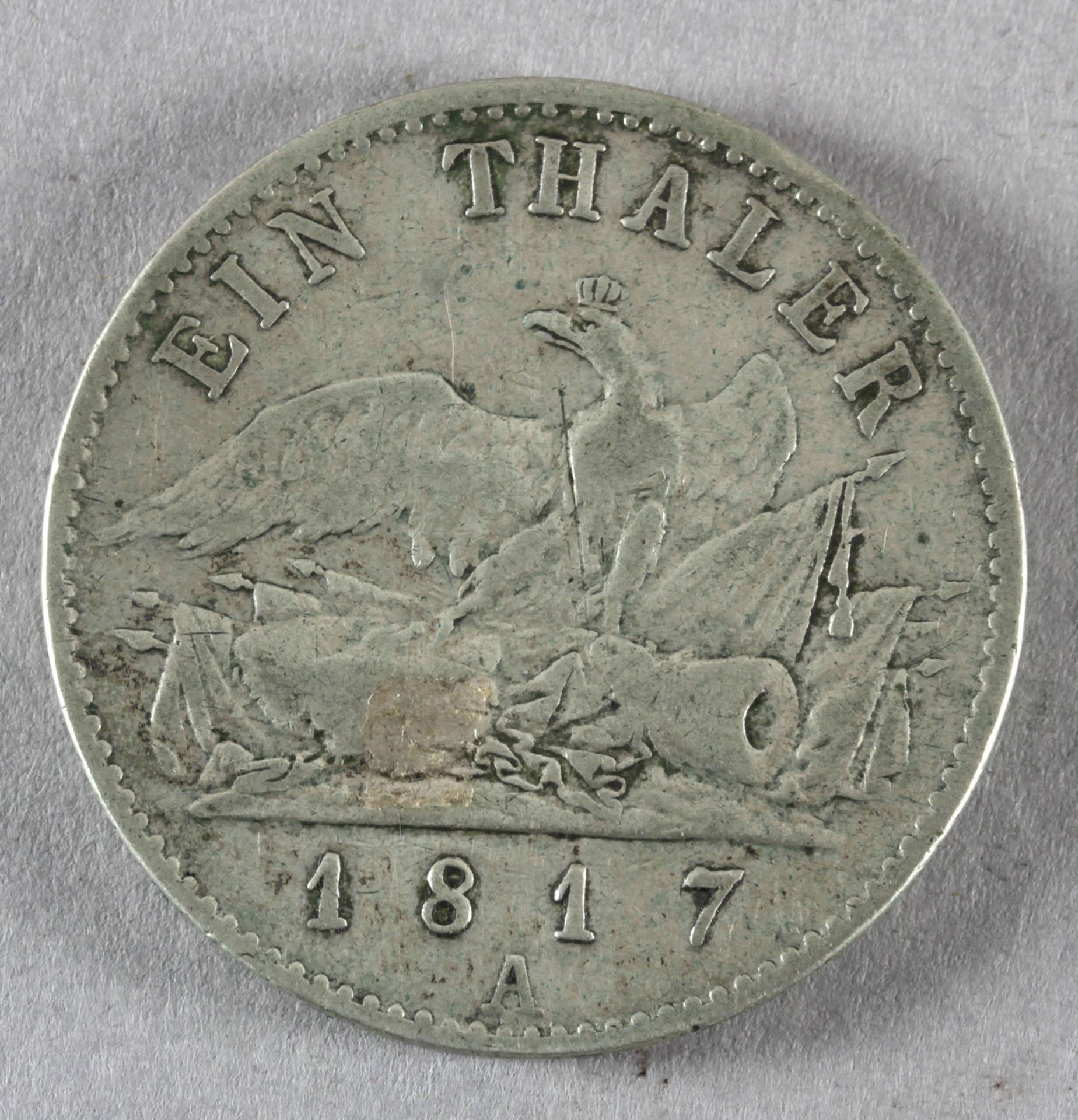 1 Taler, Preußen, 1817 A - Image 2 of 2