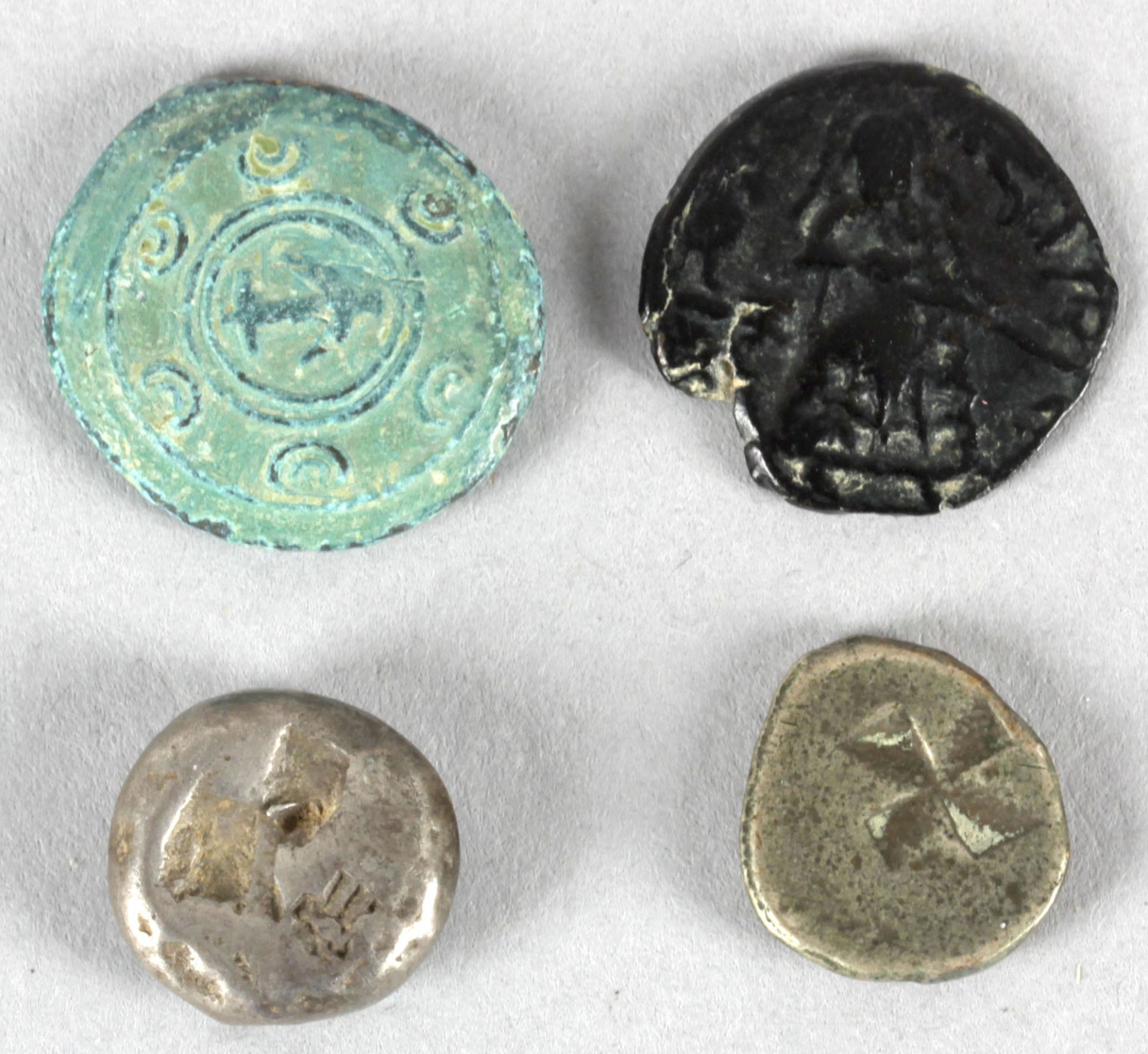 4 antike Münzen - Image 2 of 2
