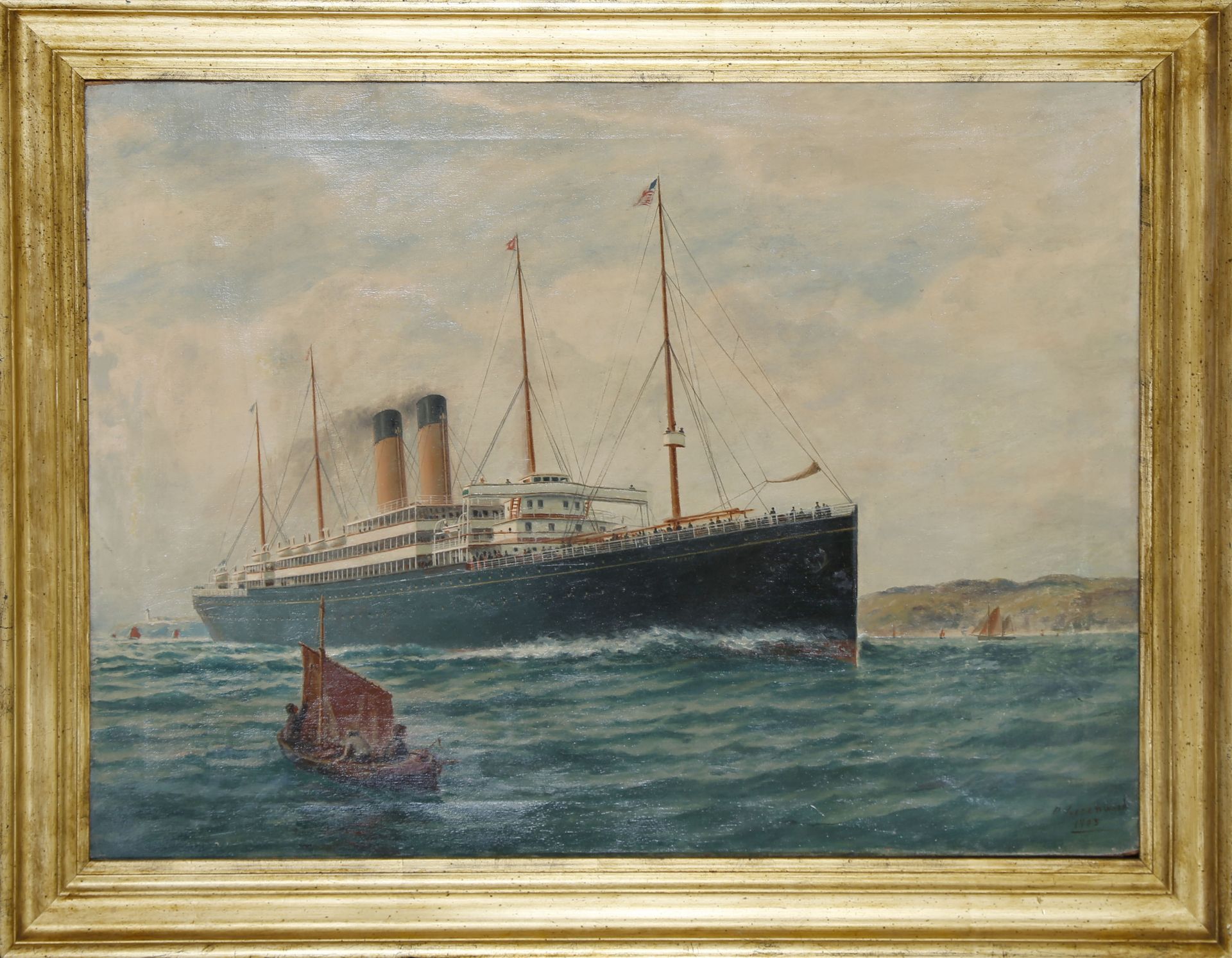 Schiffsporträt: Die SS Cedric, 1903