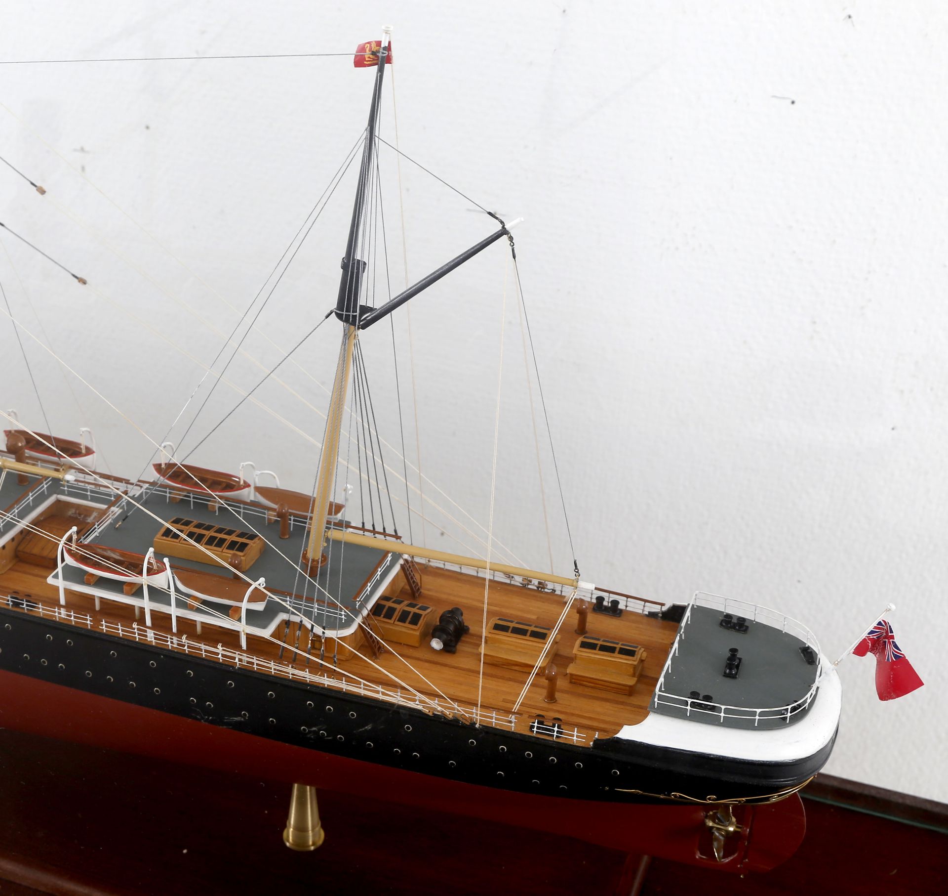 Schiffsmodell 'Servia' (Cunard), Maßstab 1:150 - Bild 3 aus 5