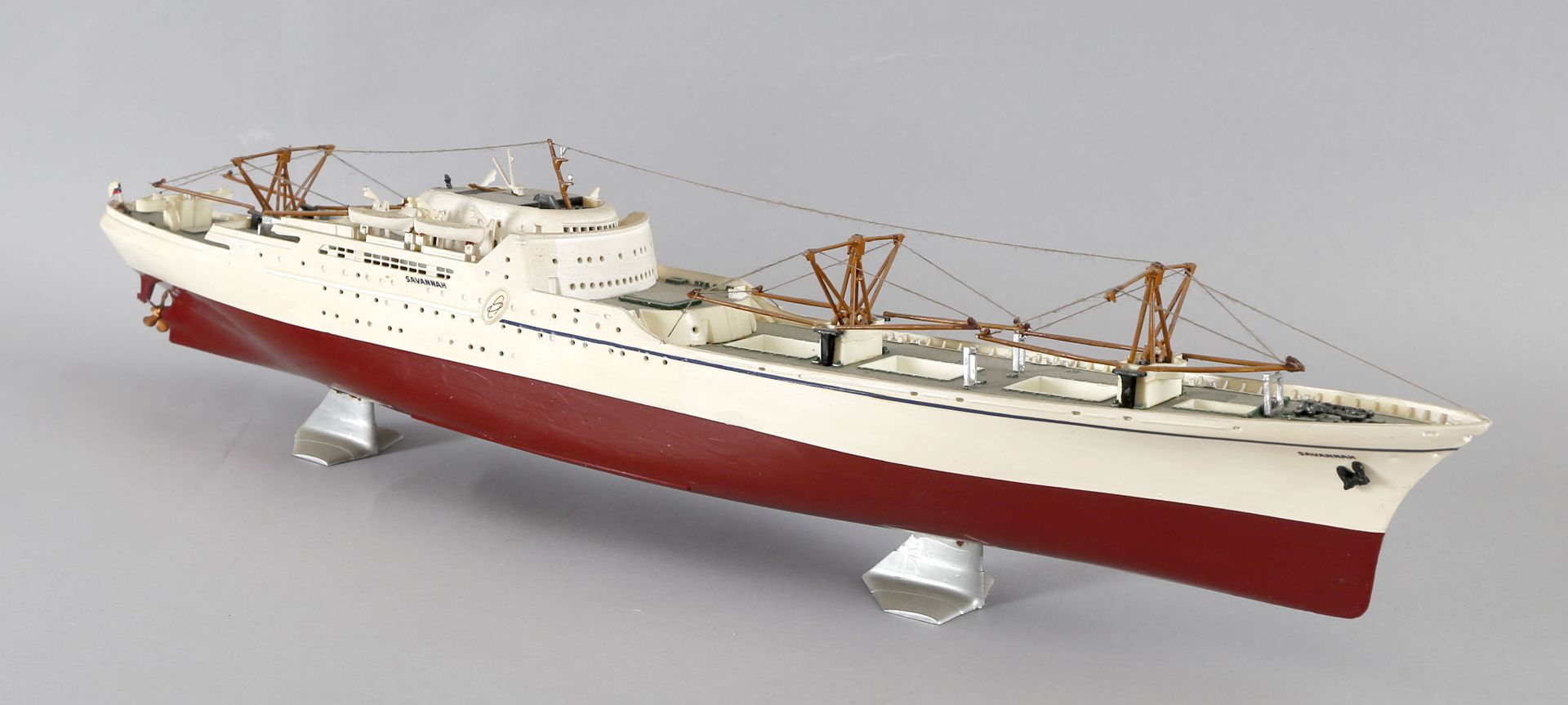 Kunststoffschiffsmodell 'Savannah' (Kombischiff 1962), Maßstab 1:400