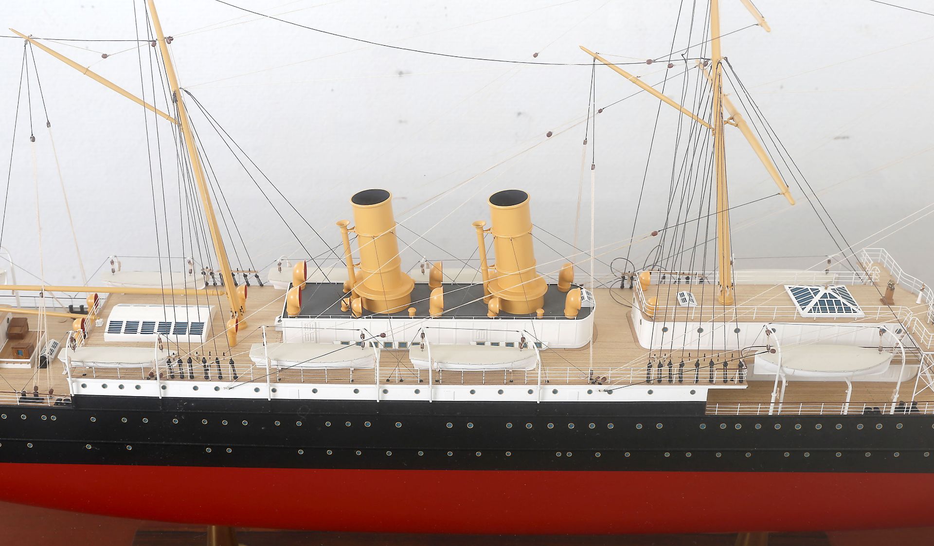 Schiffsmodell SS 'Elbe' (NDL 1881), Maßstab 1:100 - Image 4 of 5
