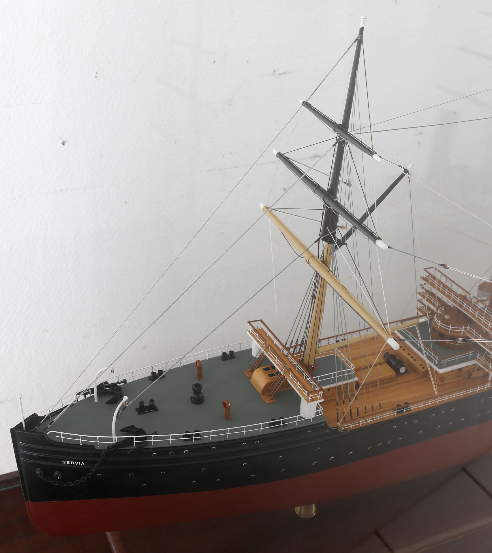 Schiffsmodell 'Servia' (Cunard), Maßstab 1:150 - Bild 5 aus 5