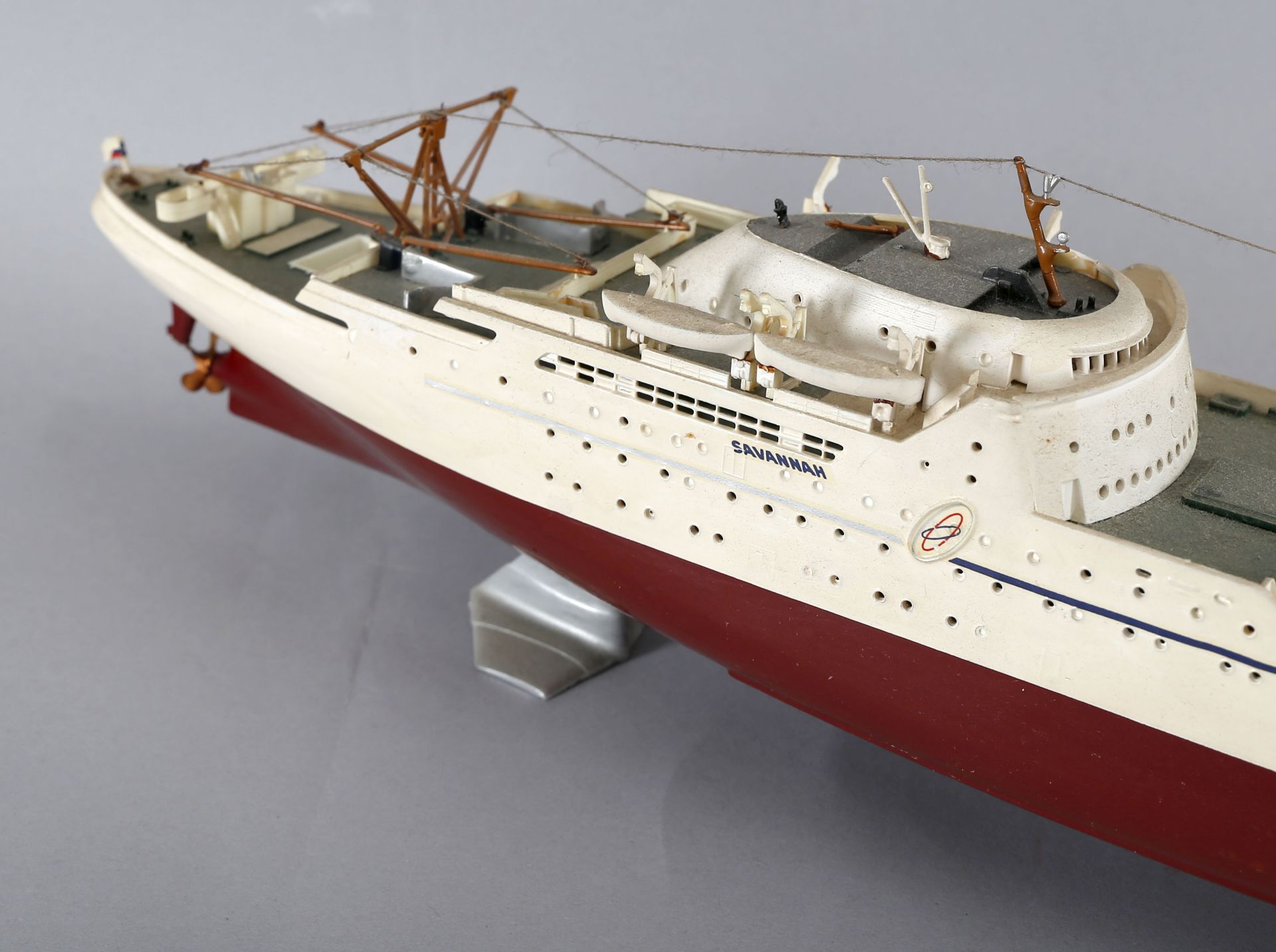 Kunststoffschiffsmodell 'Savannah' (Kombischiff 1962), Maßstab 1:400 - Bild 2 aus 2