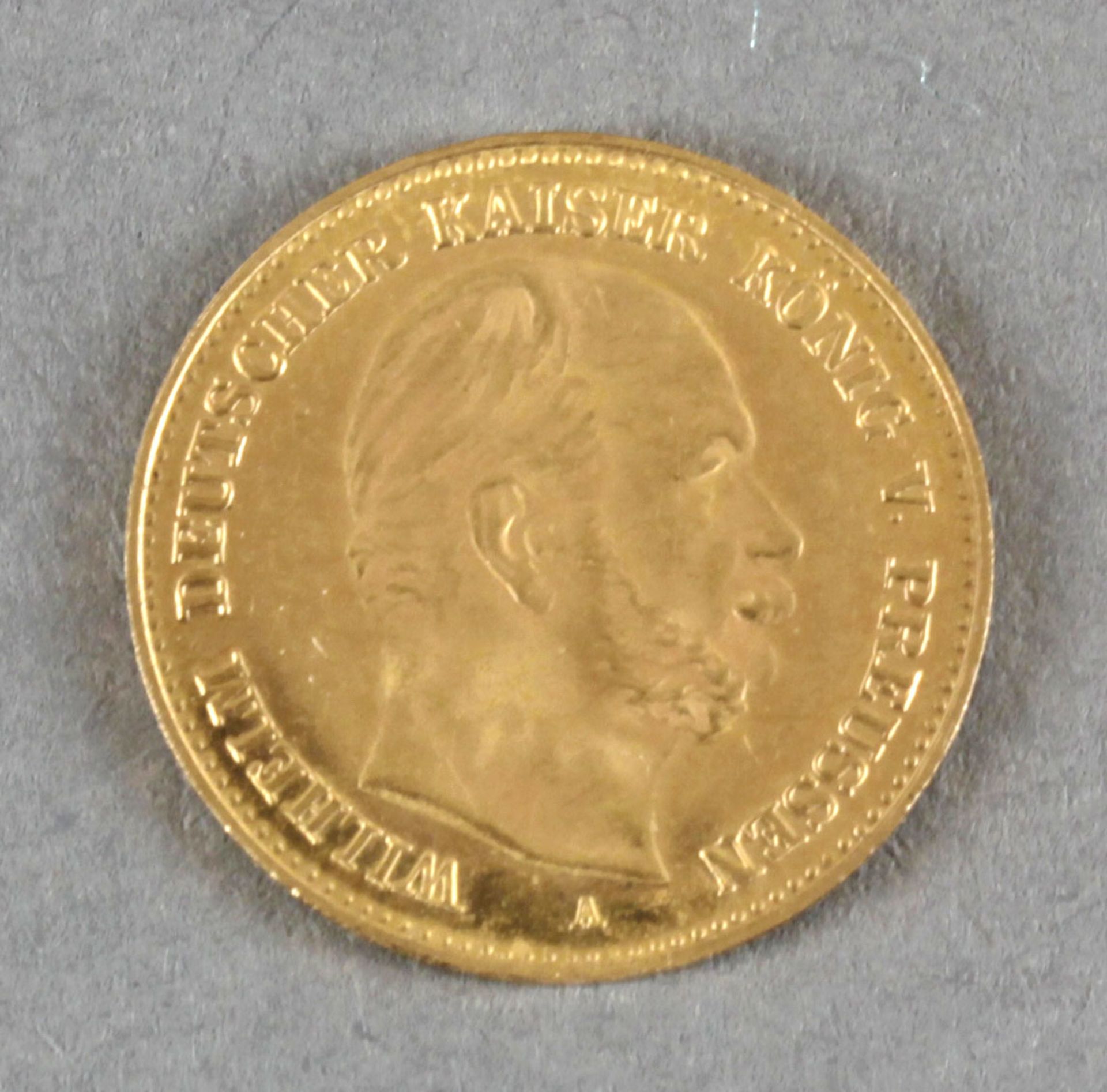 Goldmünze, 5 Mark, 1877 A, Wilhelm I. (Preußen)