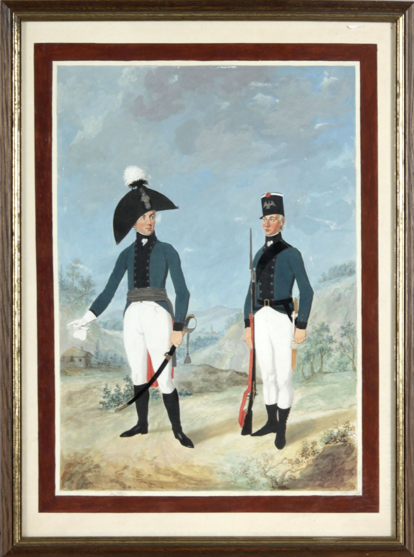 Preußische Uniformen - Oberschlesische Füselier-Brigade, Breslau, 1805/06