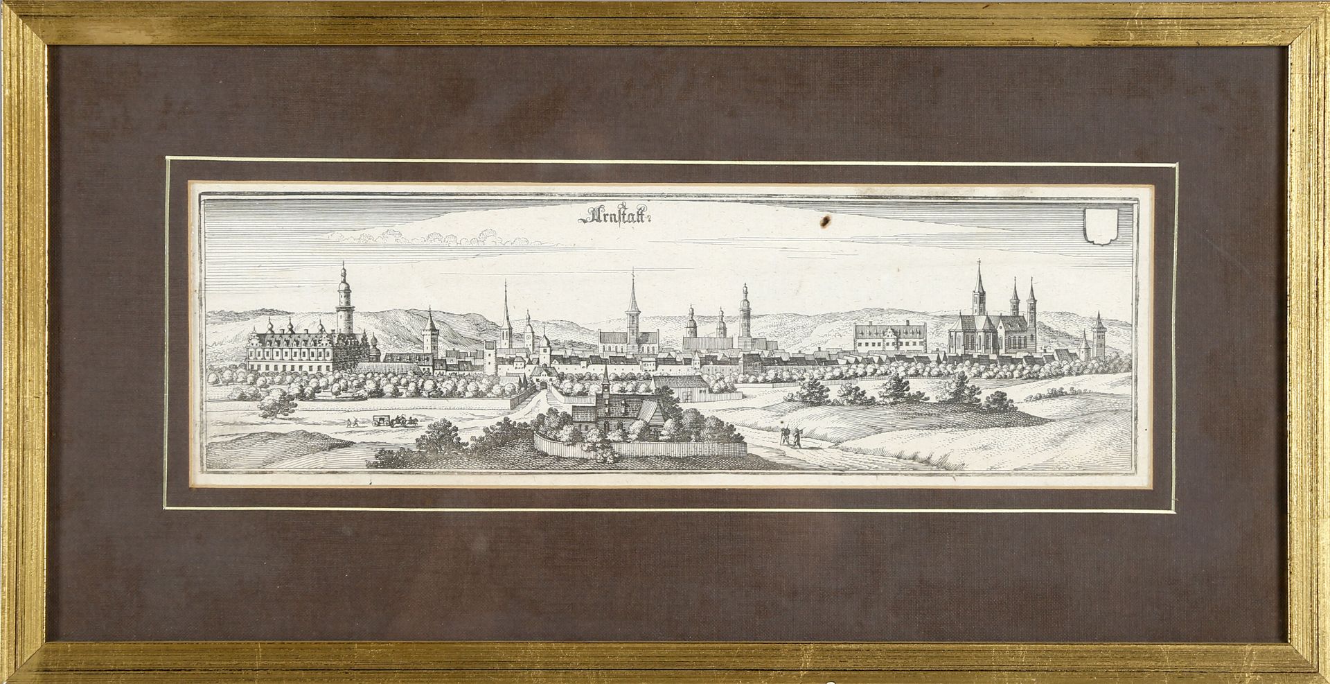 Ansicht von Arnstadt, 1650