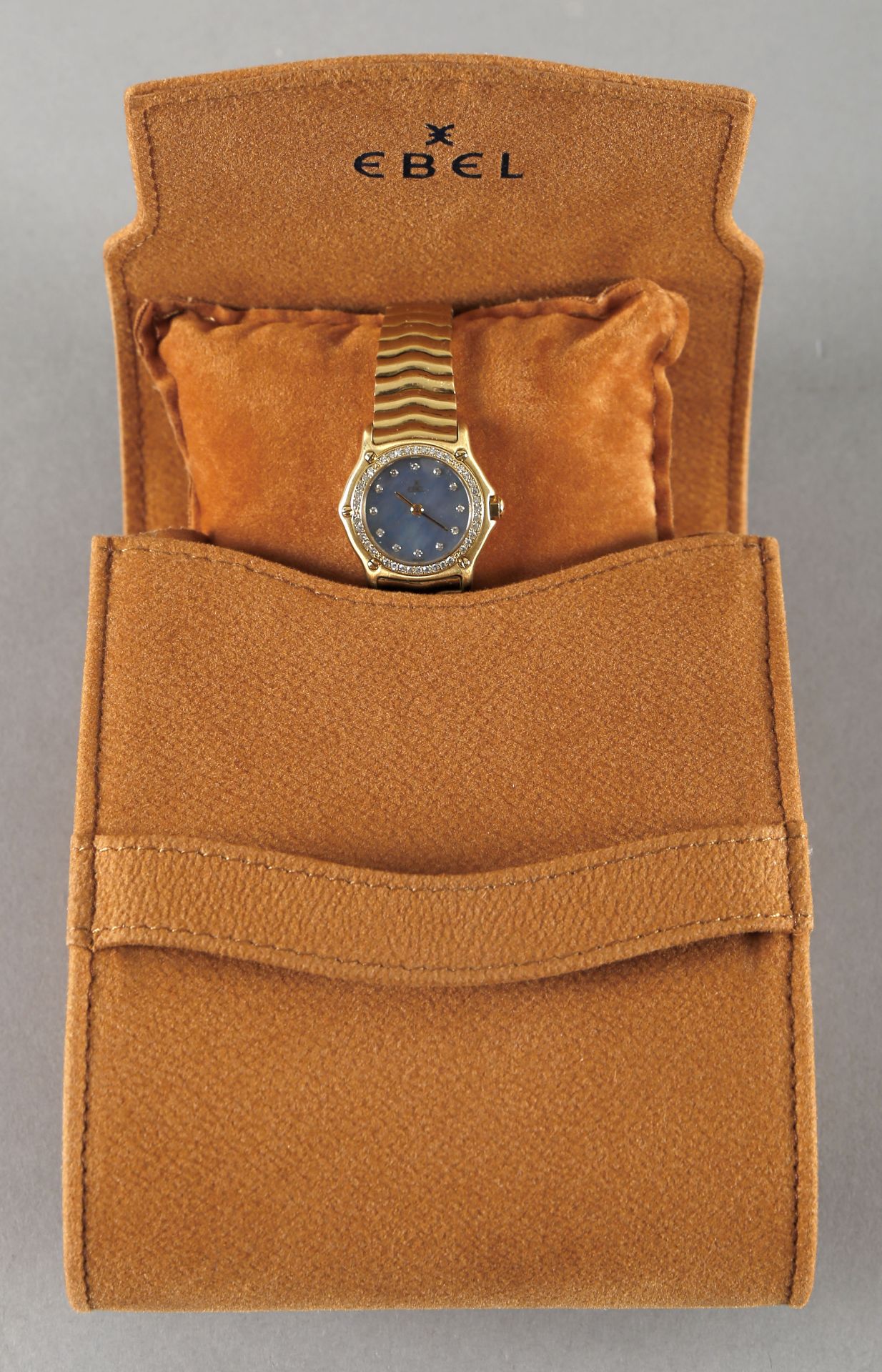 Ebel 1911 Damenarmbanduhr mit Brillanten, 750er GG, 2001 - Image 2 of 2