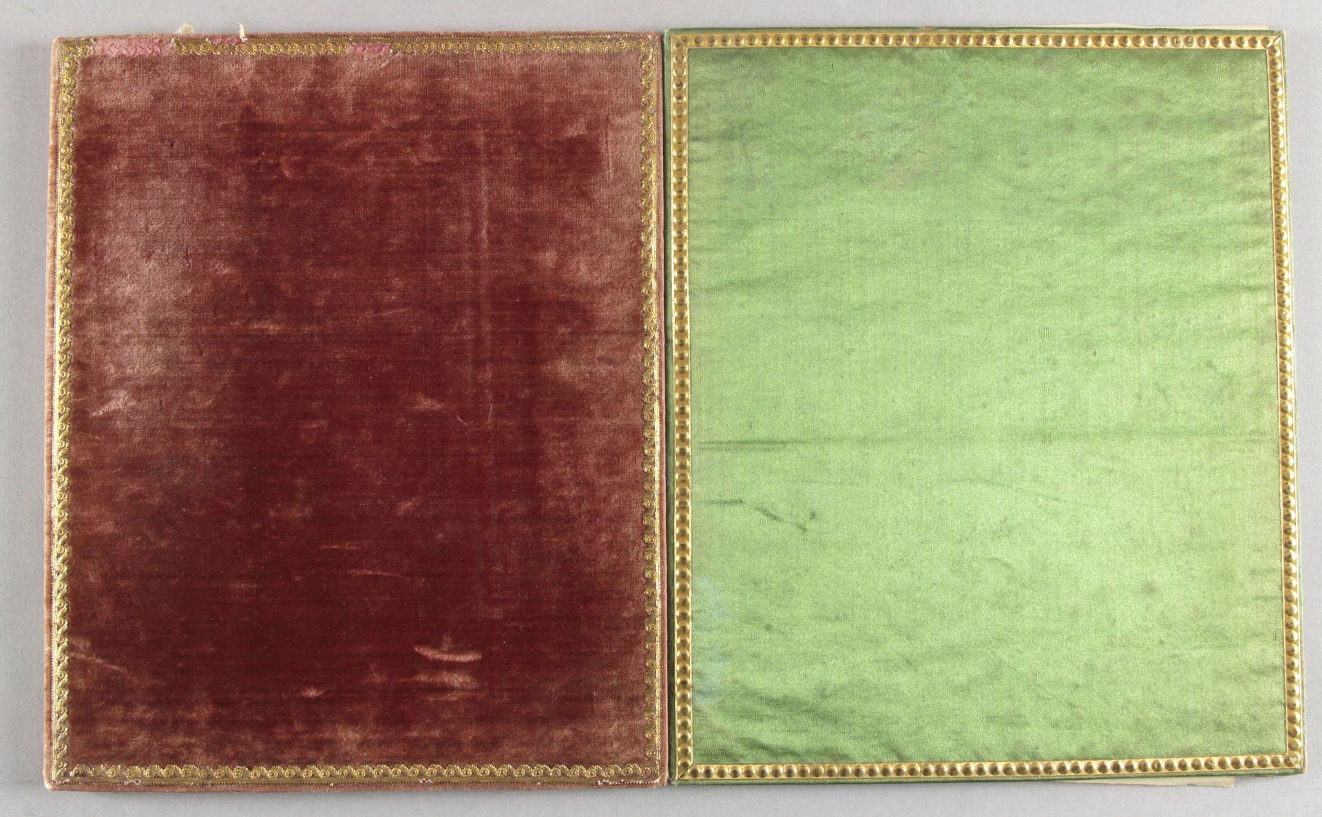 2 Hochzeitsbücher zur Vermählung von Rosalie Schlippe und Karl Reuscher am 21.04.1834 in Altenburg - Image 2 of 2