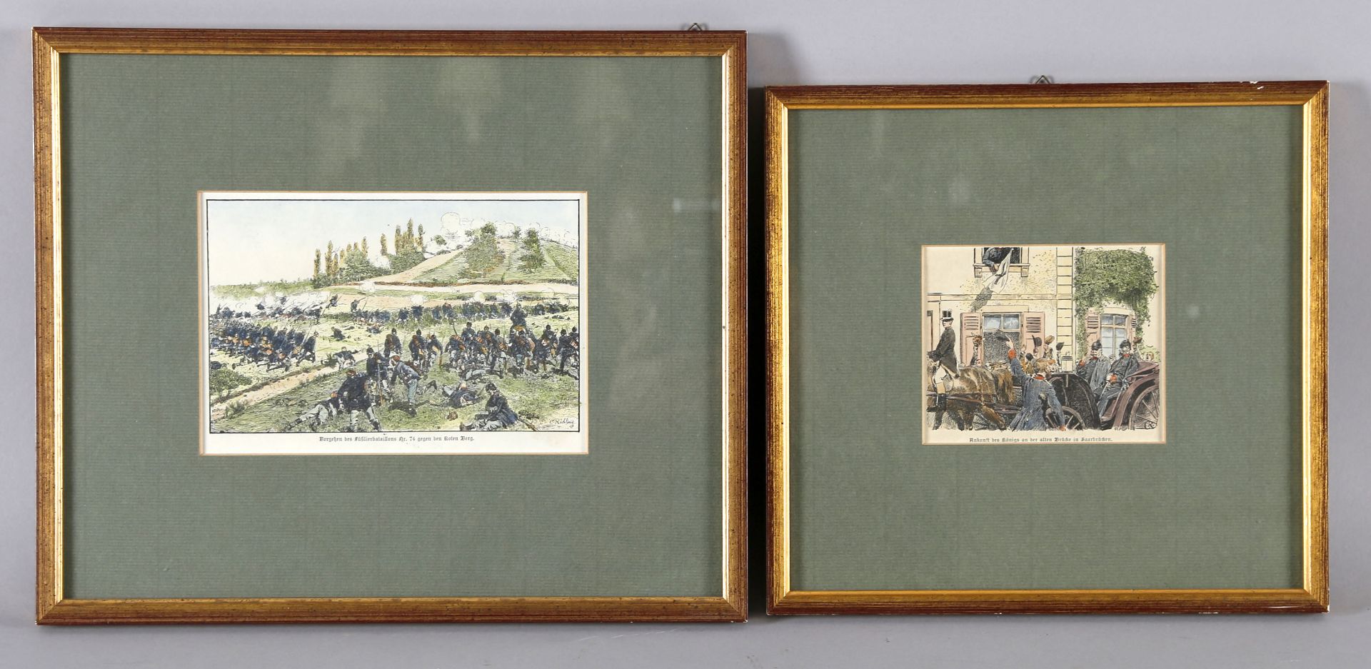 4 Grafiken zum Deutsch-Franz. Krieg 1870/71 und zum Kaiserreich - Image 2 of 2