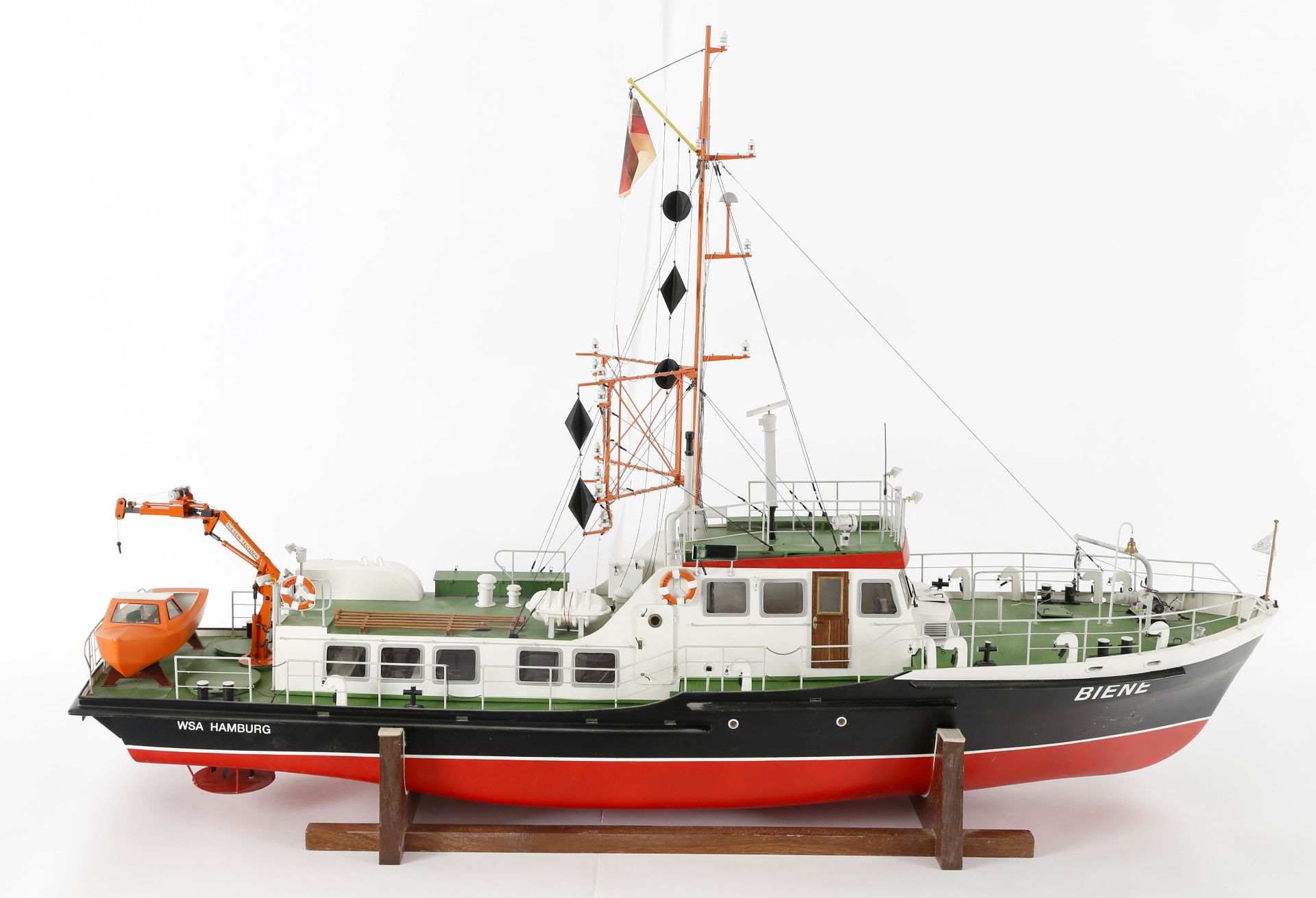 Modell des Peilschiffs 'Biene' - Image 7 of 7