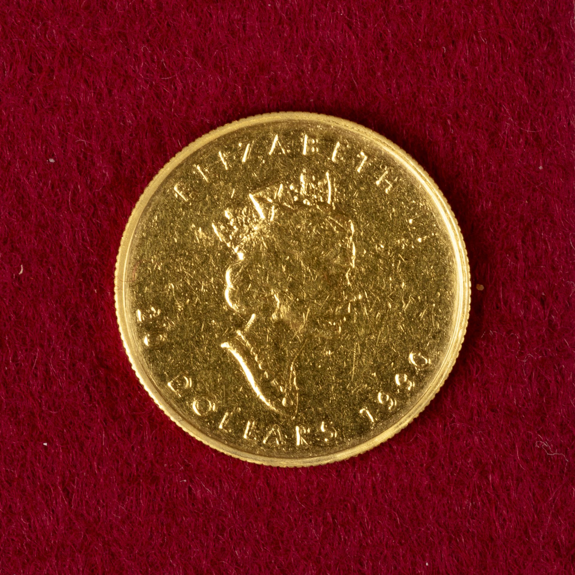 Goldmünze, 20 Dollar (1/2 Unze), Kanada, 1990, Elisabeth II. - Image 2 of 2