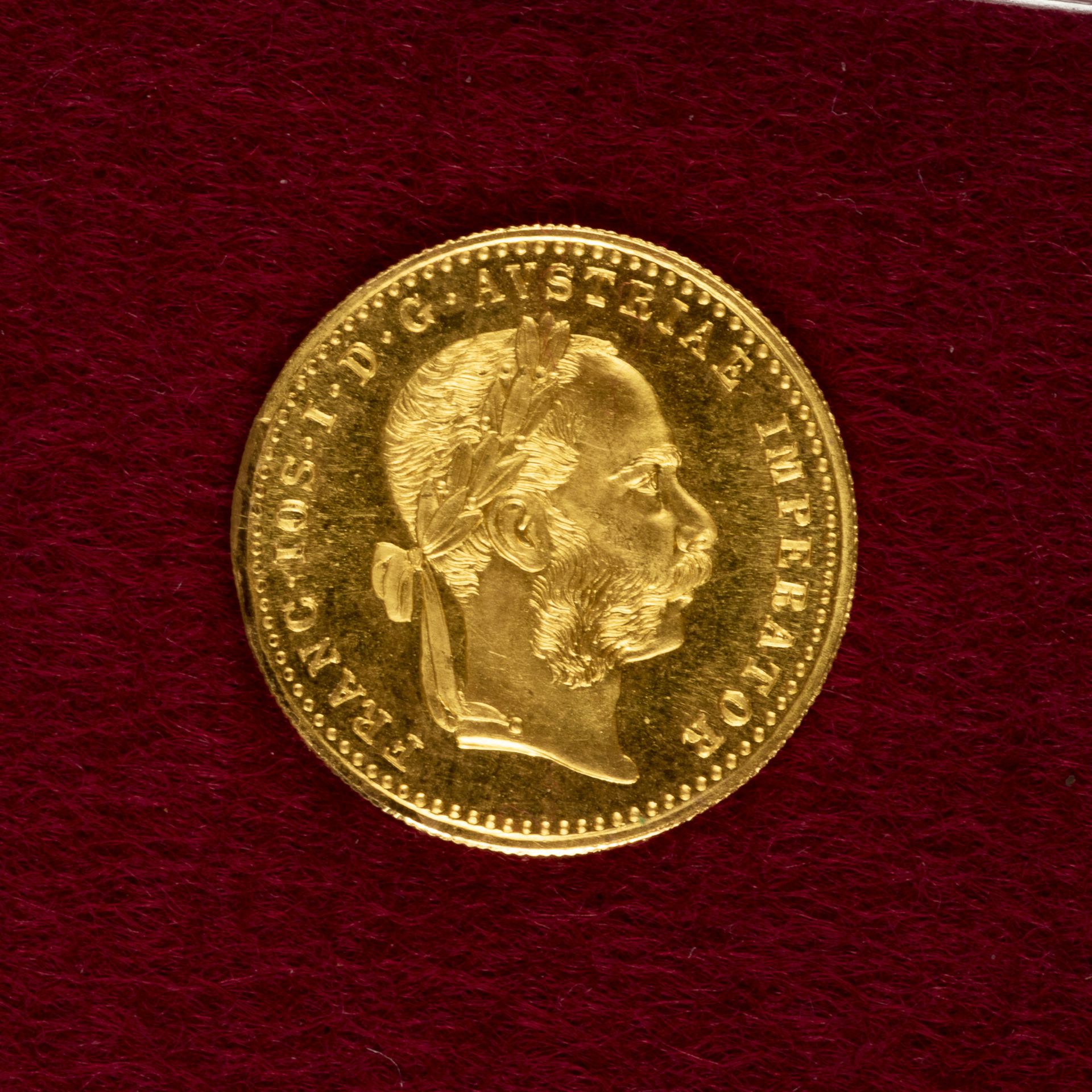 Goldmünze, 1 Dukat, Österreich 1915, Franz Joseph I. - Image 2 of 2