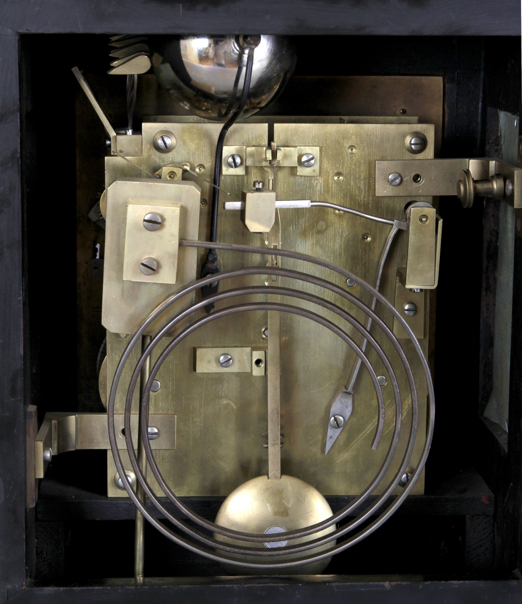 Bracket-Clock mit Carillon, England, Mitte 20. Jh., Howell & James Ltd., London - Image 3 of 4