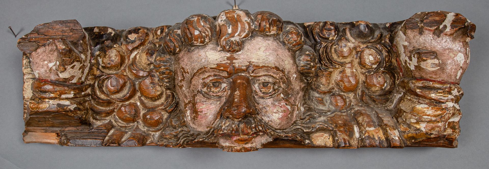 Gottvater, Fragment aus einem Schnitzbild, 18. Jh.
