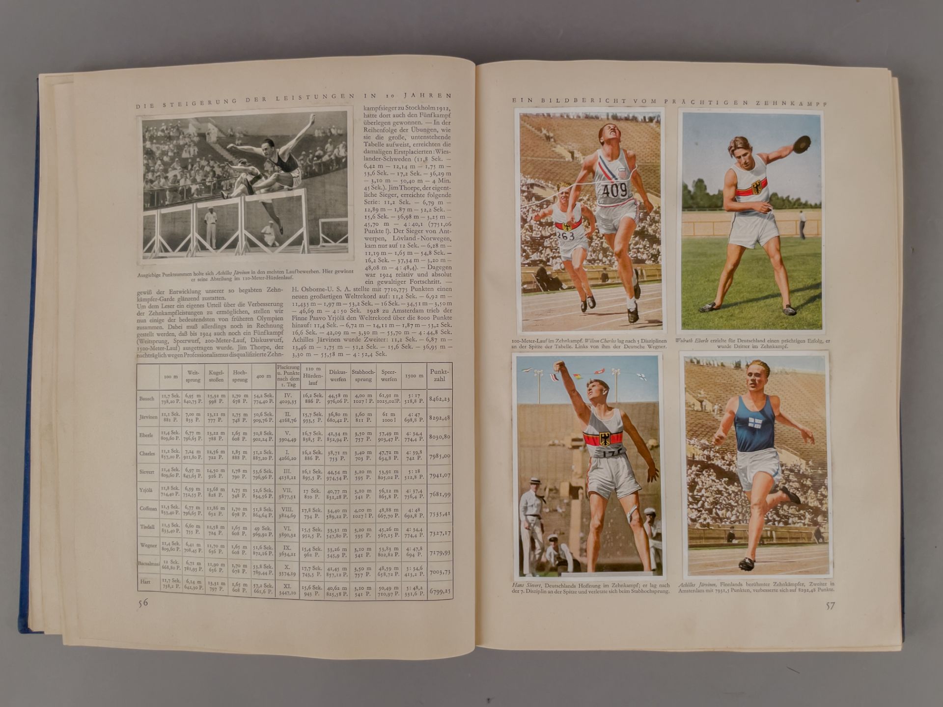 Olympia 1932: Die Olympischen Spiele in Los Angeles, Reemtsma, Altona-Bahrenfeld 1932 - Bild 2 aus 2