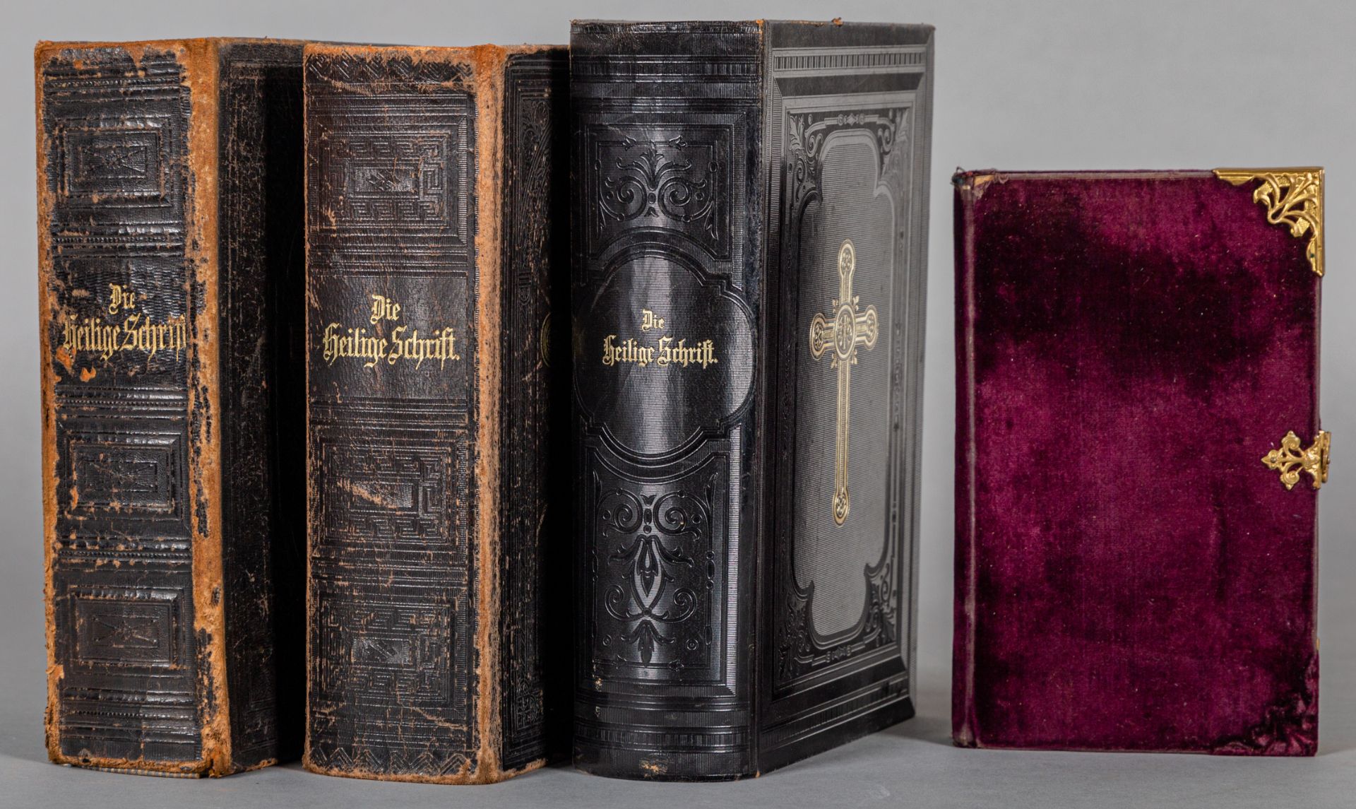 Drei Bibeln aus der Familie Kloevekorn 1869, 1892 und 1912