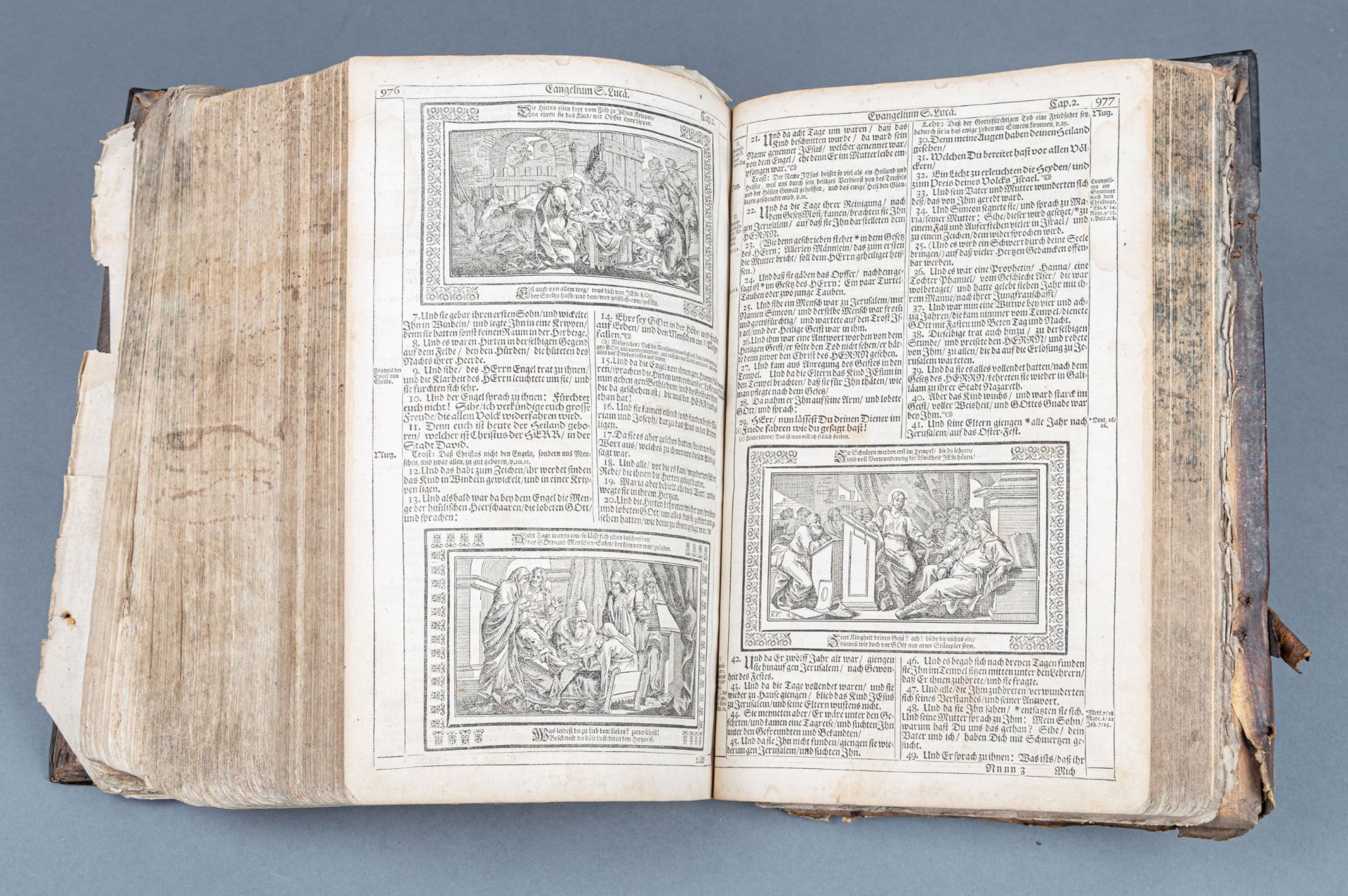 Bibel, Die gesamte Heilige Schrift, Altes und Neues Testament, Endter Nürnberg, 1716 - Bild 2 aus 2