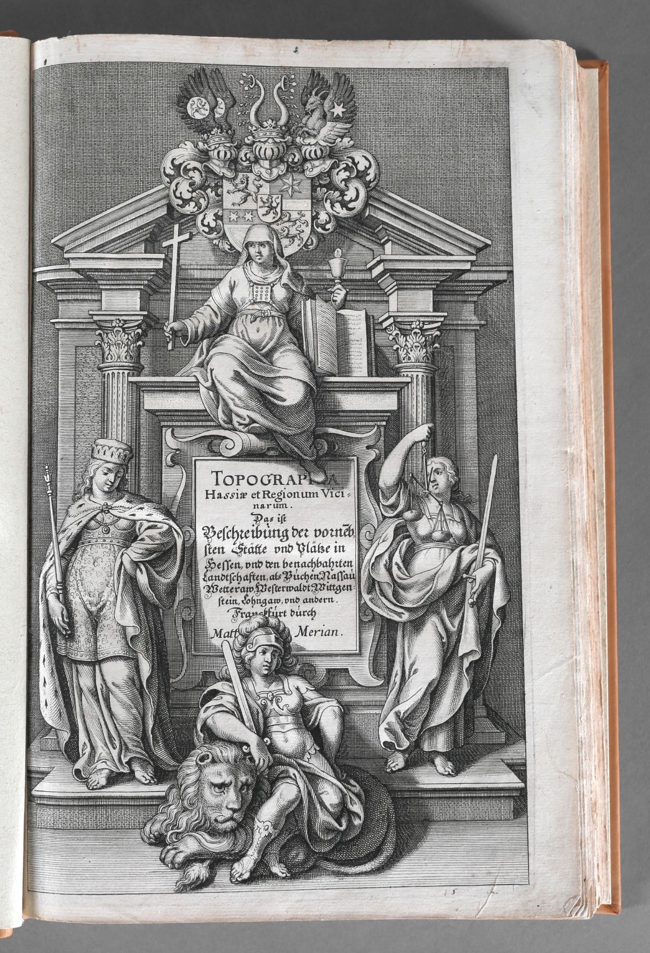 Matthäus Merian (Stiche) und Martin Zeiller (Text), Topographia Hassiae et Regionum Vicinarum