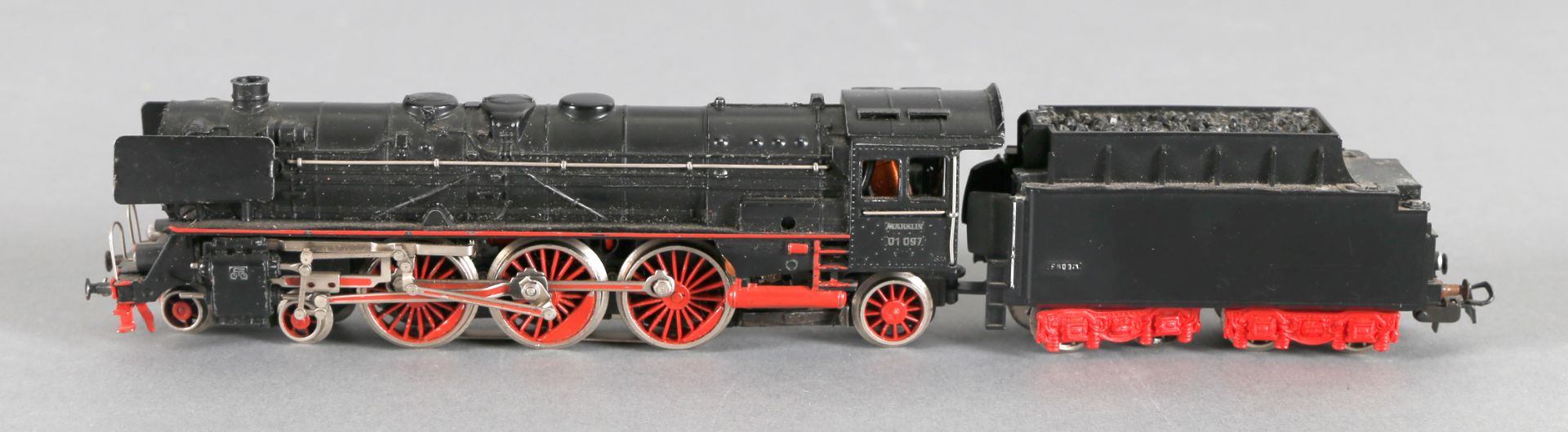 Märklin Dampflokomotive mit Schlepptender BR 01 der DB, wohl 1955