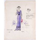 A theatrical costume design by Cecil Beaton (1904-1980), for ‘Aren’t We All - Act III’,