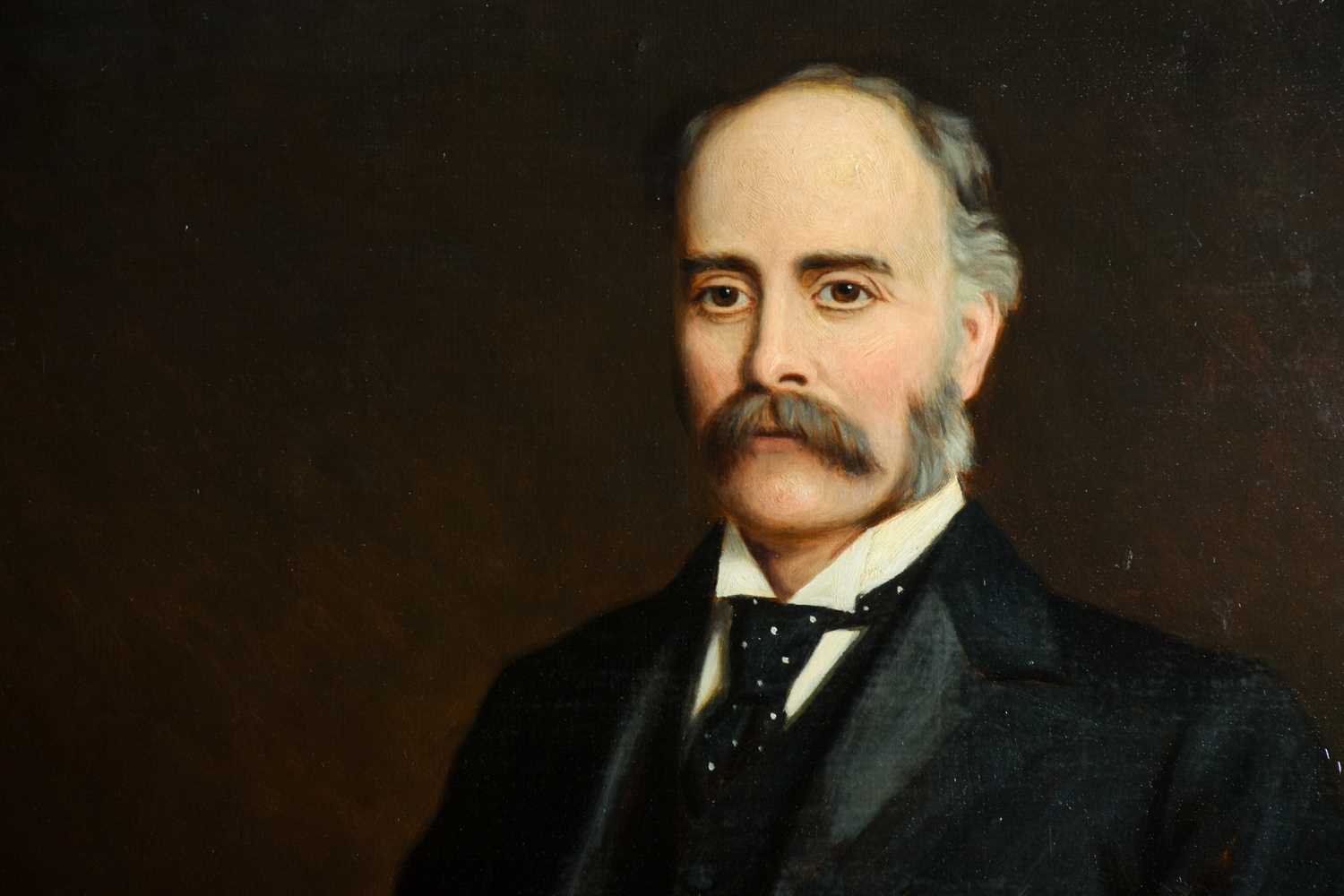 Joseph Sydney Willis Hodges (1828-1900) British, a large portrait of Charles Townsend Murdoch MP ( - Image 2 of 6