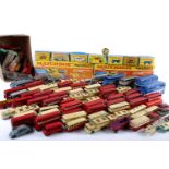 Six boxed Matchbox Lesney Series vehicles, numbered 37, 40 (x2), 54, 66 and 72, together with a