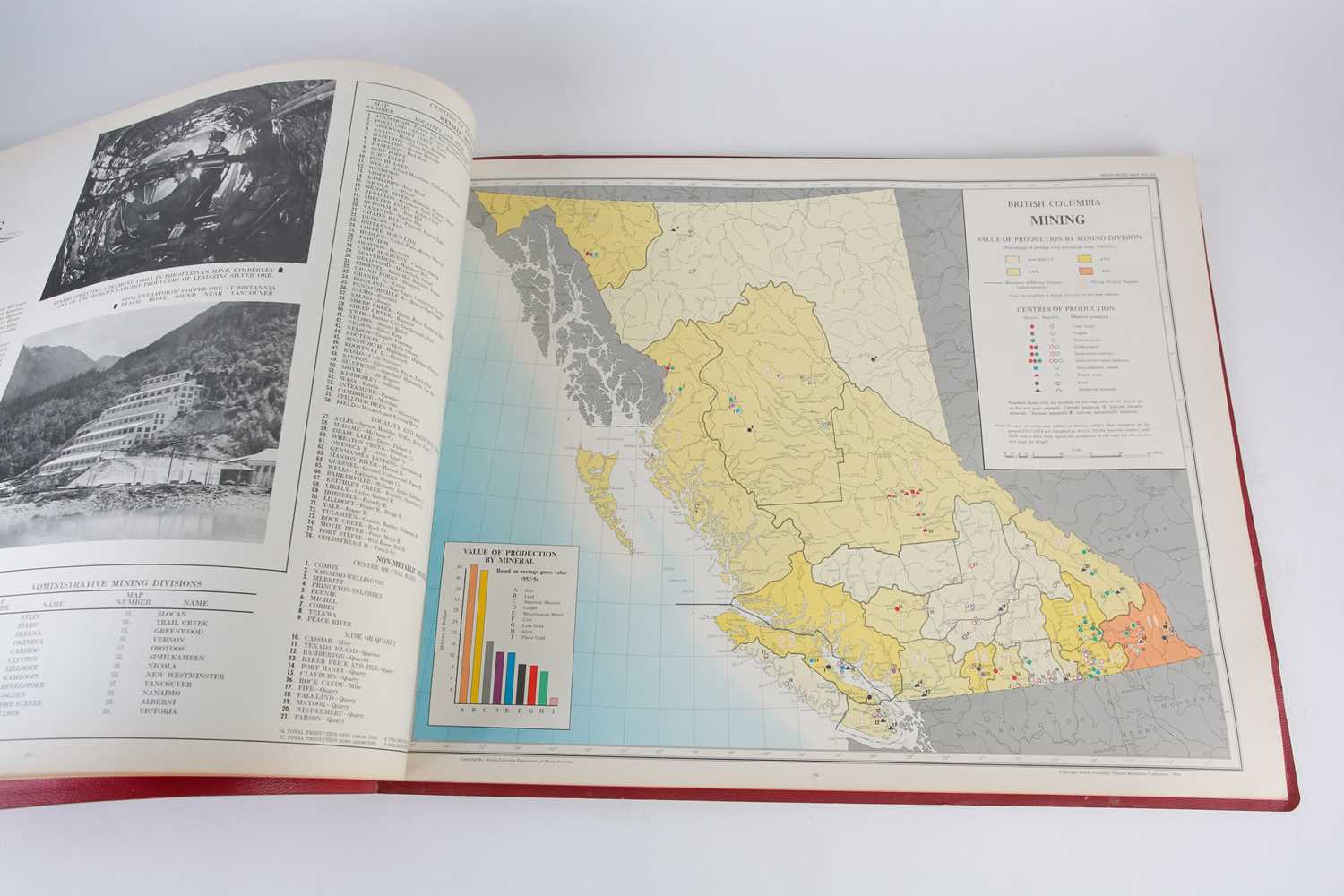 Chapman, JD and Turner, DB: British Columbia Atlas of Resources, 1st Edition, from Natural Resources - Image 11 of 15