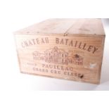 Twelve bottles of 1989 Chateau Batailley Pauillac Grand Cru Classe, 750ml, OWC.