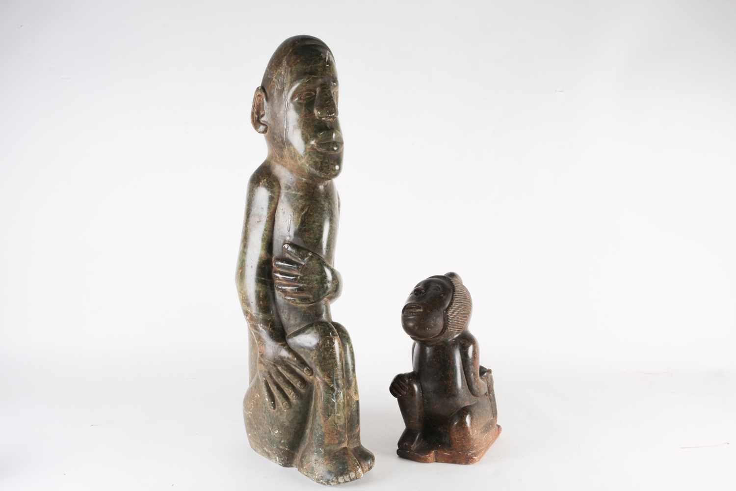 C.K. Chakanyuka 1965 (Crispen Chakanyuka 1943 – 2002?), a Zimbabwean Shona carved serpentine