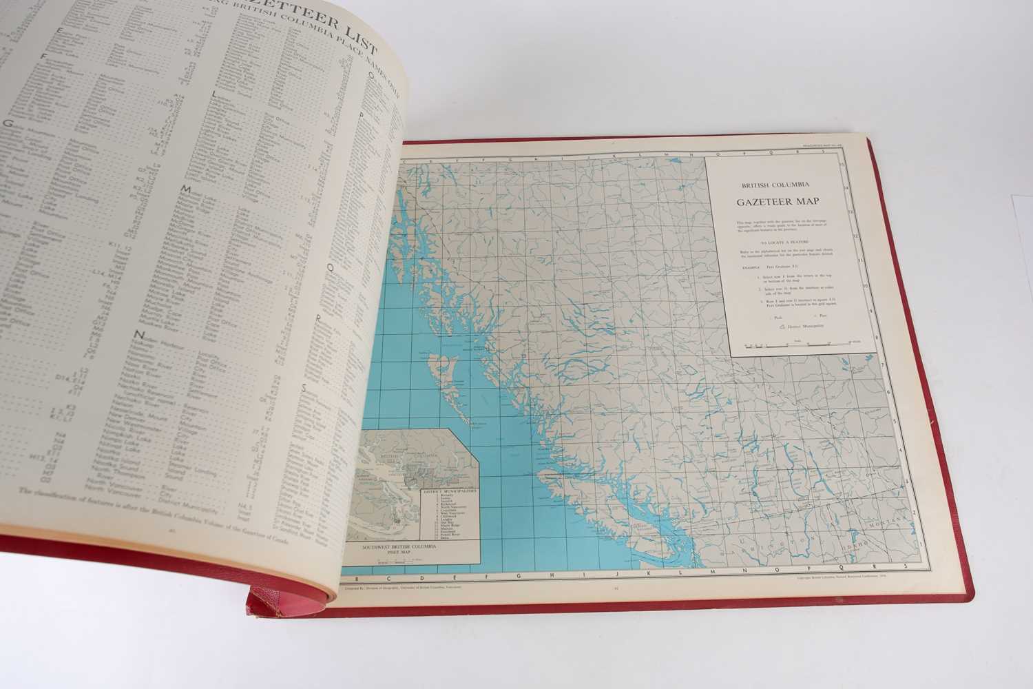 Chapman, JD and Turner, DB: British Columbia Atlas of Resources, 1st Edition, from Natural Resources - Image 10 of 15