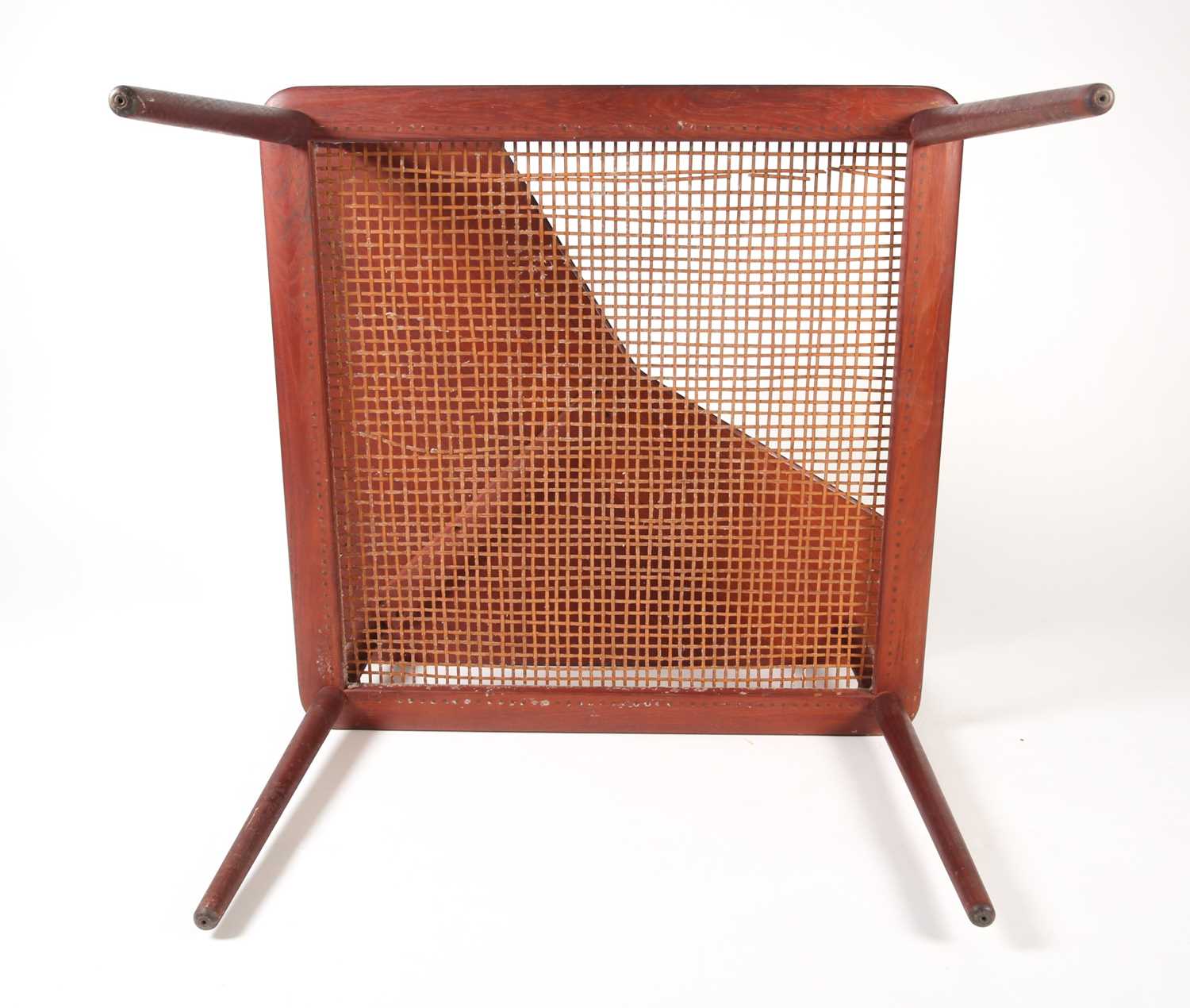 A Danish 1960s "Minerva" teak and split cane coffee table by Peter Hvidt & Orla Molgaard-Nielsen for - Image 3 of 9