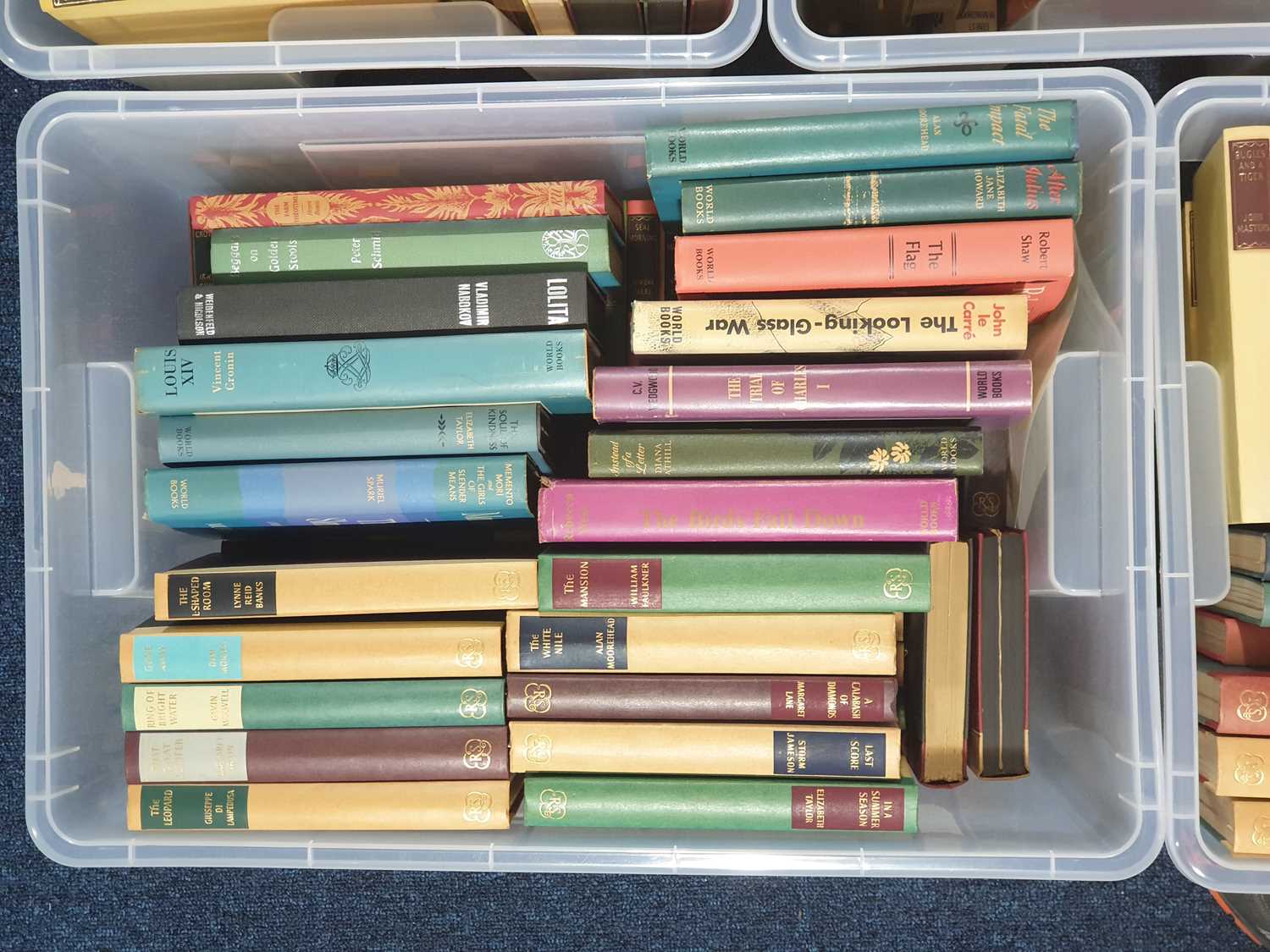 A large quantity of books, contained in five boxes, to include Society and World Books editions, - Image 2 of 6