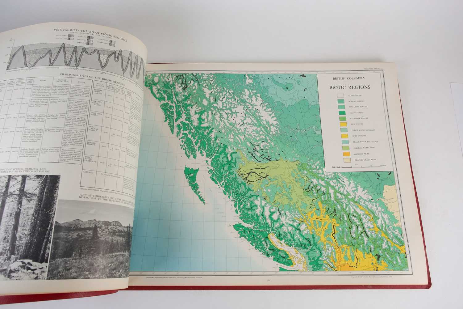 Chapman, JD and Turner, DB: British Columbia Atlas of Resources, 1st Edition, from Natural Resources - Image 7 of 15