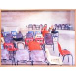 Sharon Ya'ari [Yaari], (b.1966) Israel, 'Chairs, 2001', a limited edition colour photograph,