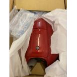 A red Honda CB250T fuel tank and a Honda CD200 burgundy fuel tank. (2)